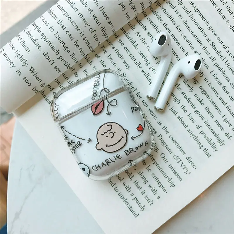 20 Чехол для AirPods, прозрачная защитная крышка, чехол для Bluetooth наушников, уникальные роскошные аксессуары для Airpods, прозрачный жесткий узор - Цвет: 20