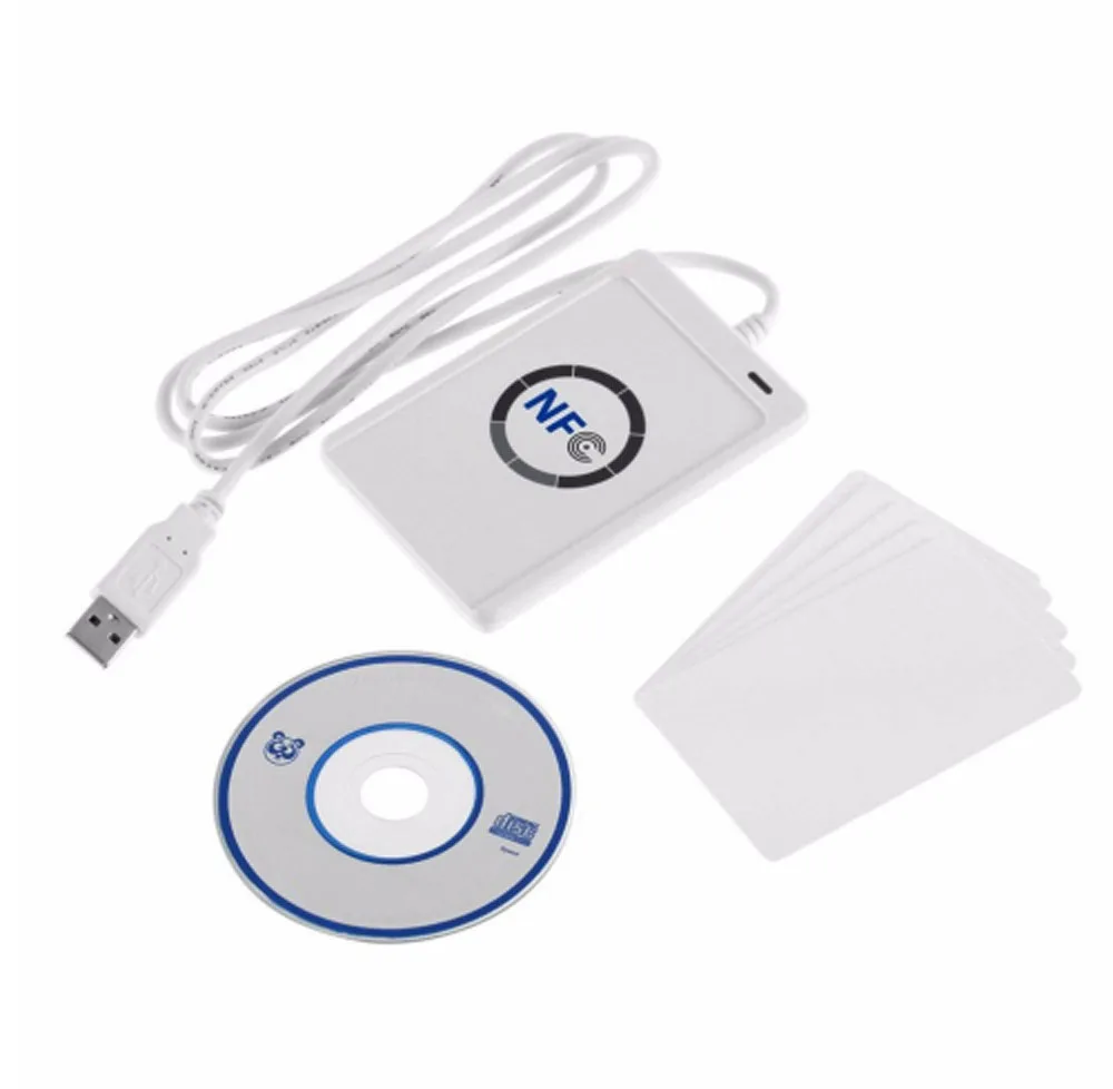 ACR122U USB NFC Кардридер писатель для ISO14443 протокол S50 Ntag213 Ntag215 Ntag216
