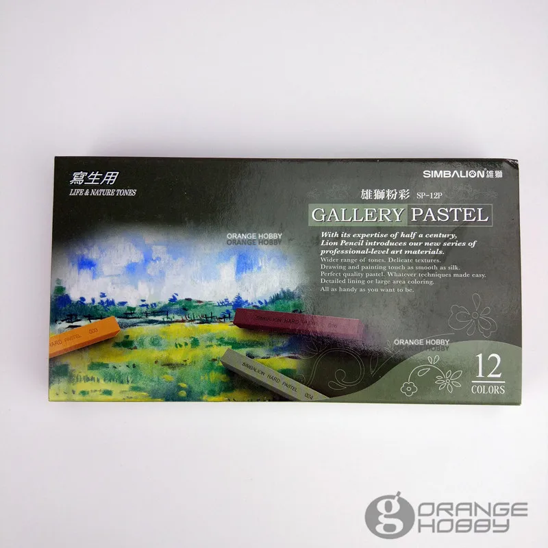 Simbalion SP12P Gallery Pastel 12 цветов для жизни и природных тонов моделирование хобби краска