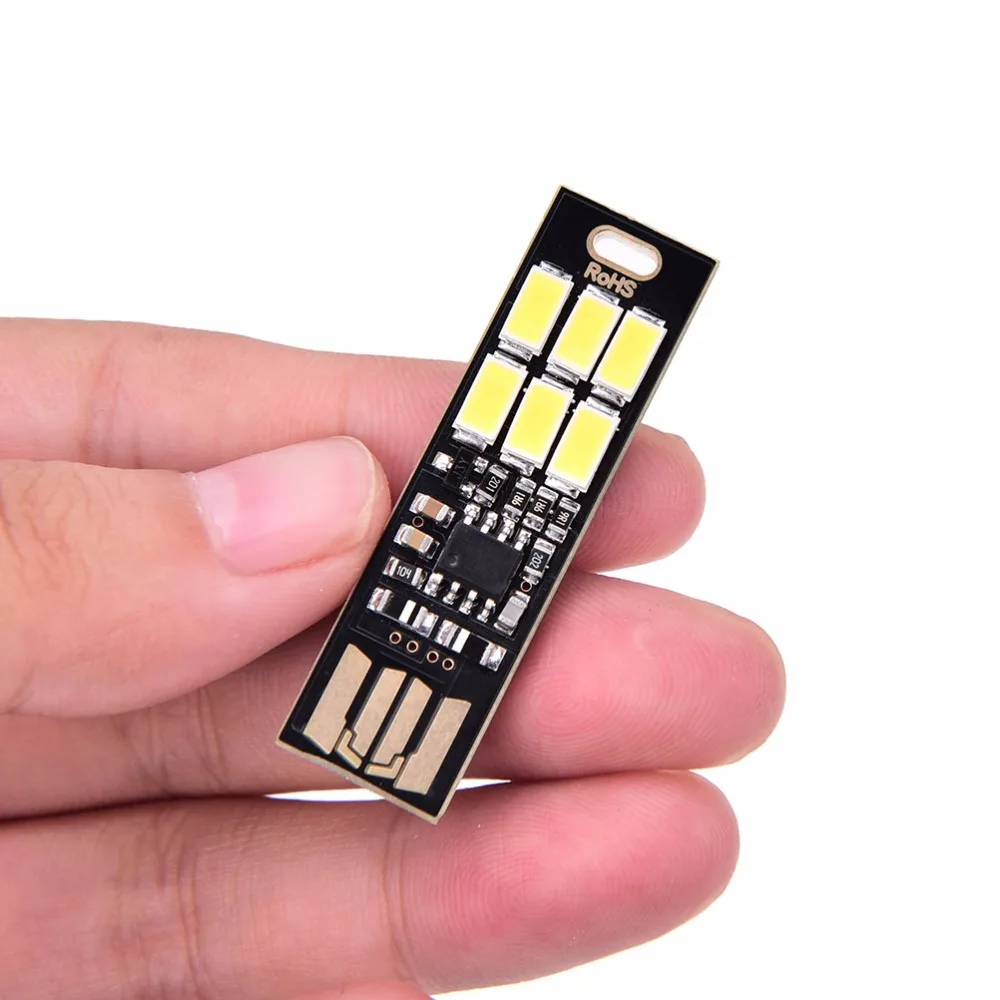 2020 Высокое качество портативный мини USB мощность 6 светодиодный светильник 1 Вт 5 В