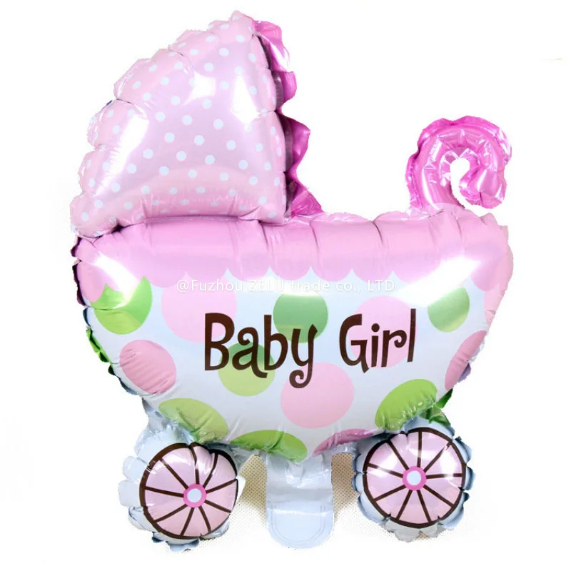 ZLJQ Baby Shower фольга Воздушные шары Фламинго торт детская коляска Гелиевый шар