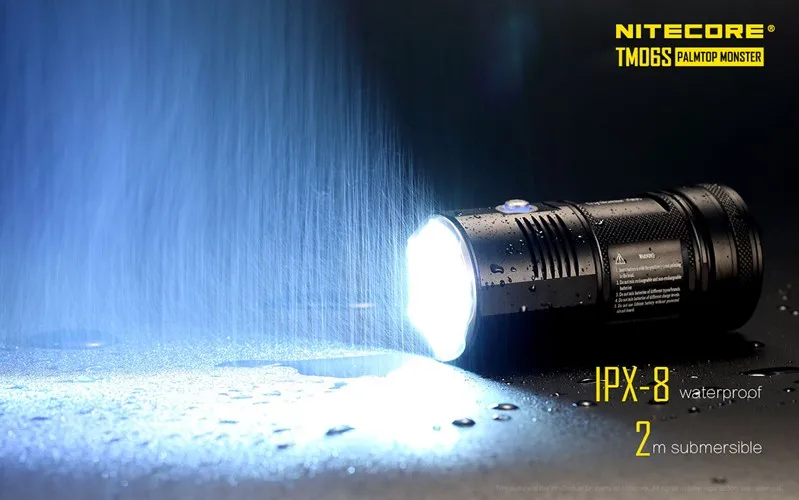 Продукт- крошечный Монстр Nitecore TM06S 4000 люменов CREE XM-L2 U3 светодиодный прожектор