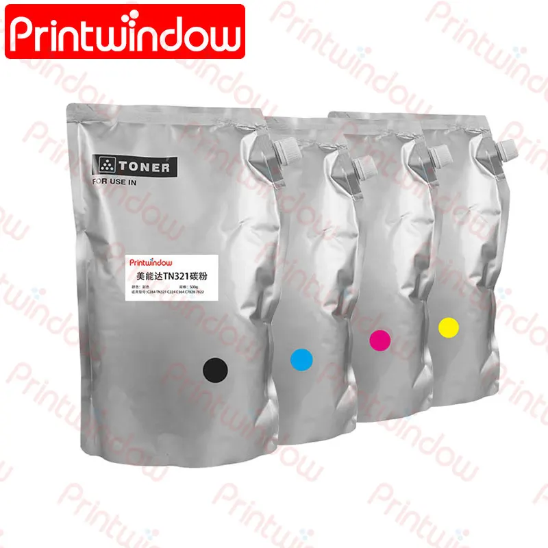 kg de Toner para Konica pó de Toner k Tn321 0.5 Minolta Bizhub C224 C364 C284 1pc c – m y
