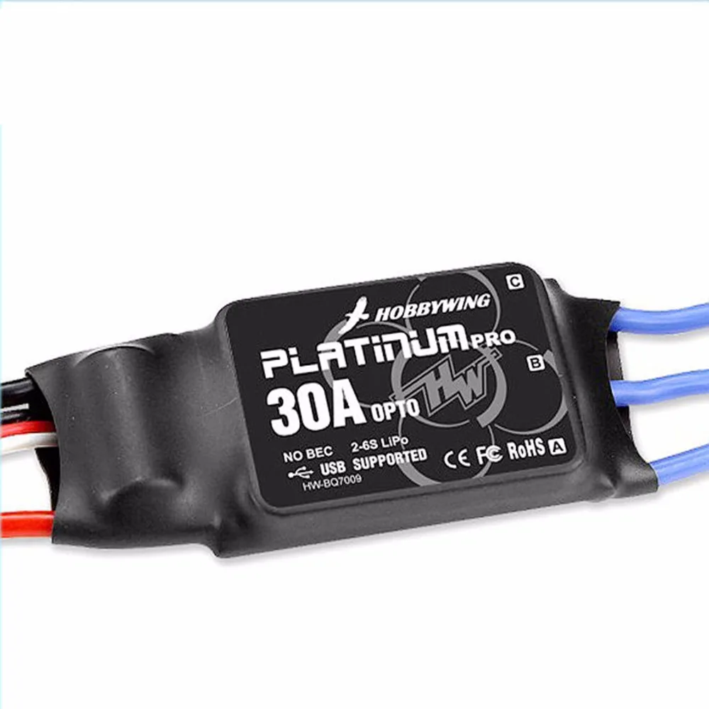CUAV Hobbywing Platinum-30A-Pro OPTO ESC контроллер скорости для RC FPV квадрокоптеров самолетов
