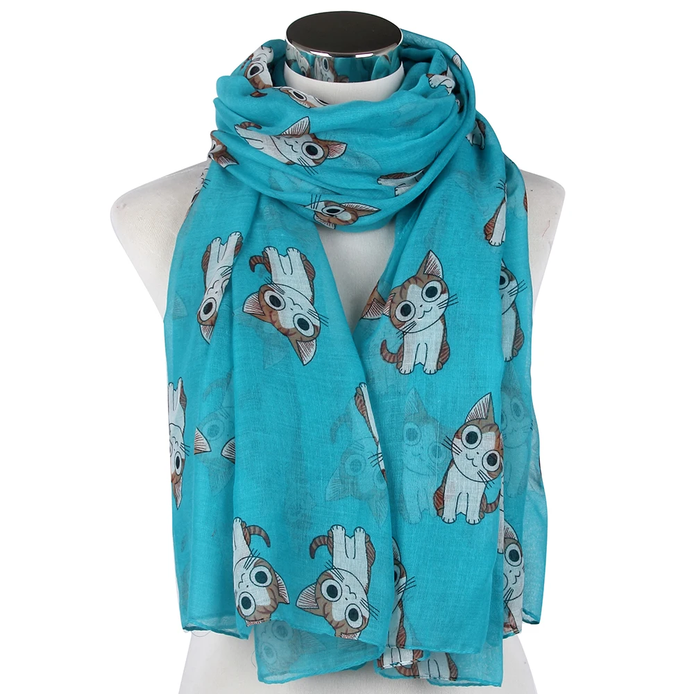 2018 новый модный Легкий милый темно синий Бургундский принт с котом и животными