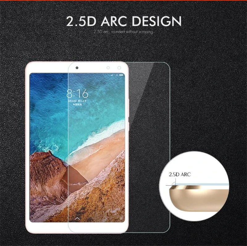 9 H закаленное стекло для Xiaomi mi Pad mi pad 4 mi pad4 8,0 дюймов защита экрана планшета защитная пленка, стекло защитный чехол сумка