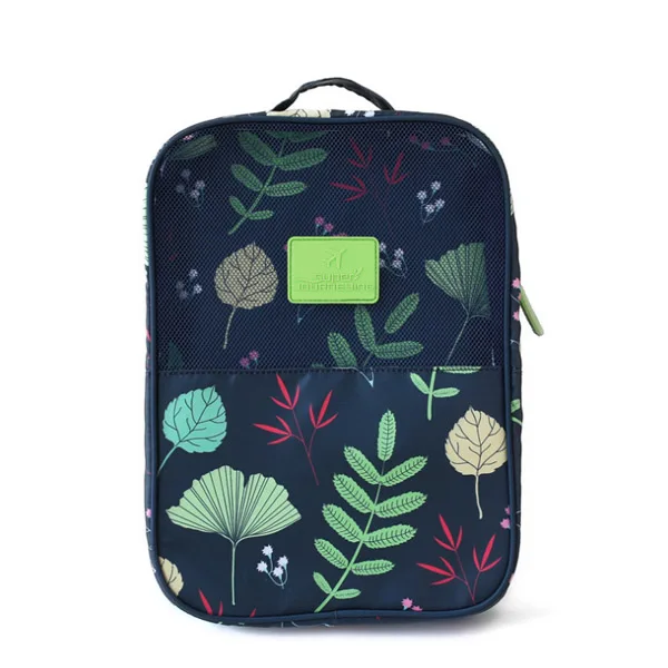 Green Shoe Bag Дорожная одежда, обувь, сумка для хранения, электронный гаджет, органайзер, складная подвесная косметичка, косметичка, Сумка с крючком, чемодан, аксессуары - Цвет: Green Shoe Bag