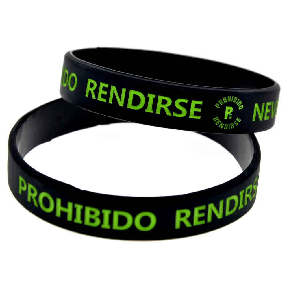 

OneBandaHouse Custom Design Silicone Bracelets Ink Filled Logo