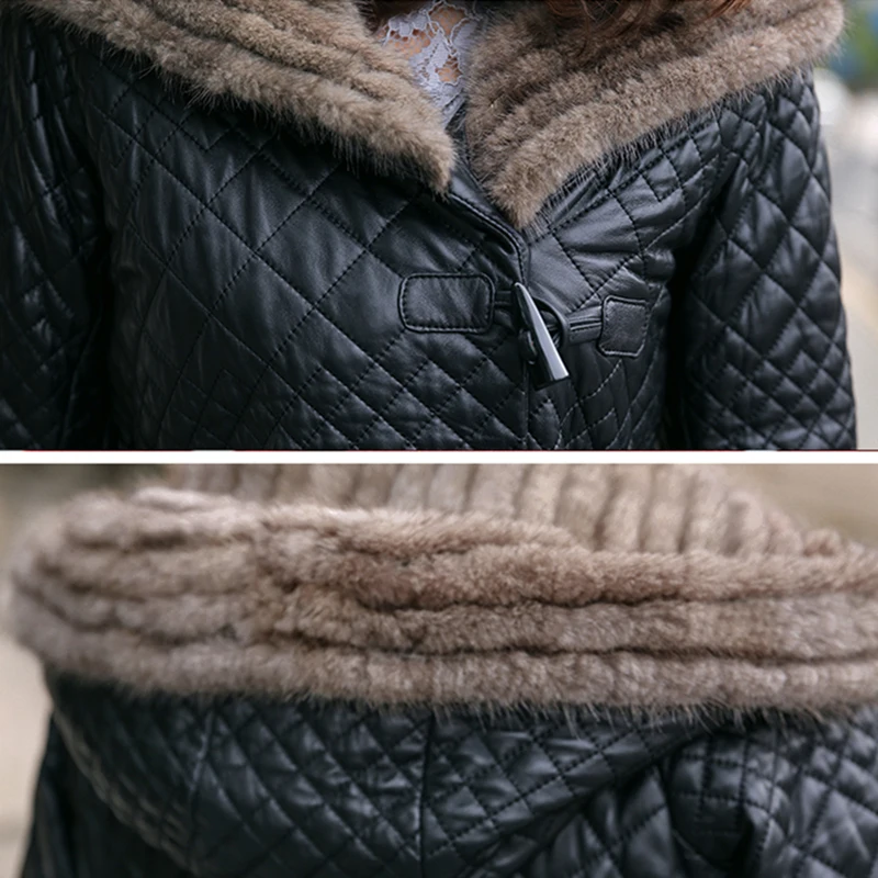 Пуховик женский зимний толстый теплый большого размера 2019 | Женская одежда