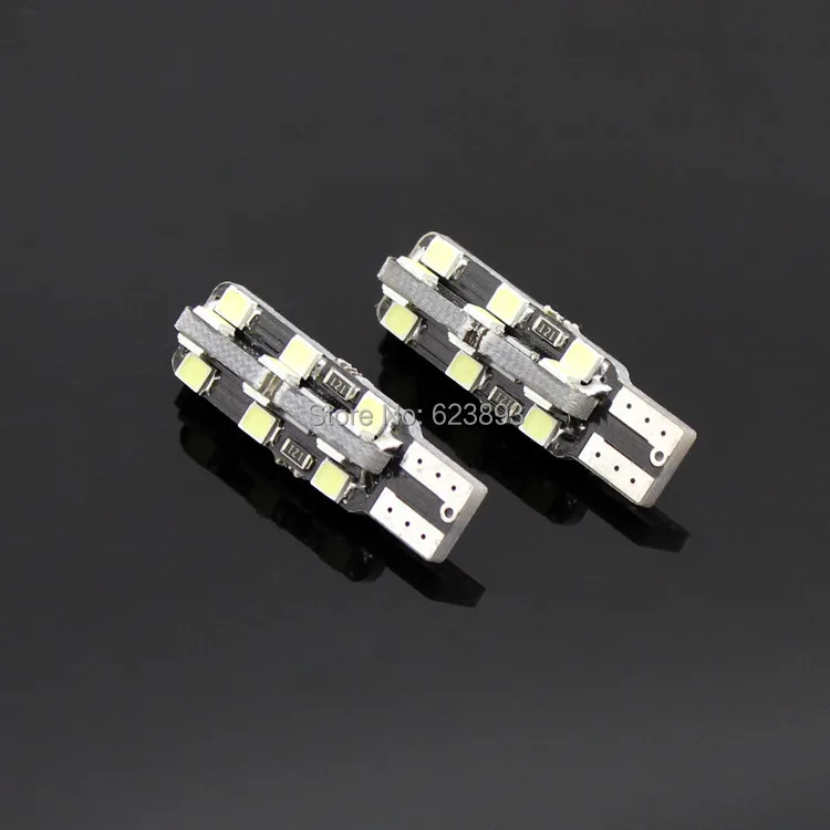2x Canbus без Ошибок T10 W5W яркий 24 SMD белый светодиодный автомобильный Стайлинг
