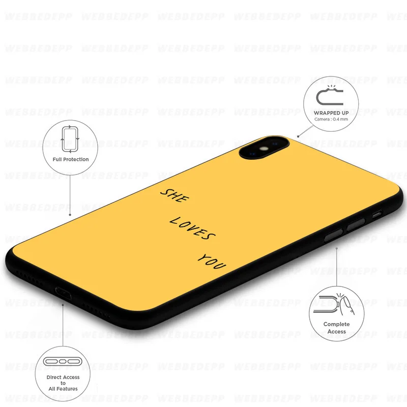 Aesthetics Yellow Pattern Soft Case for Samsung Galaxy S10 S10e S9 S8 Plus S7 S6 Edge &amp J6 2018 Note 10 9 8 |