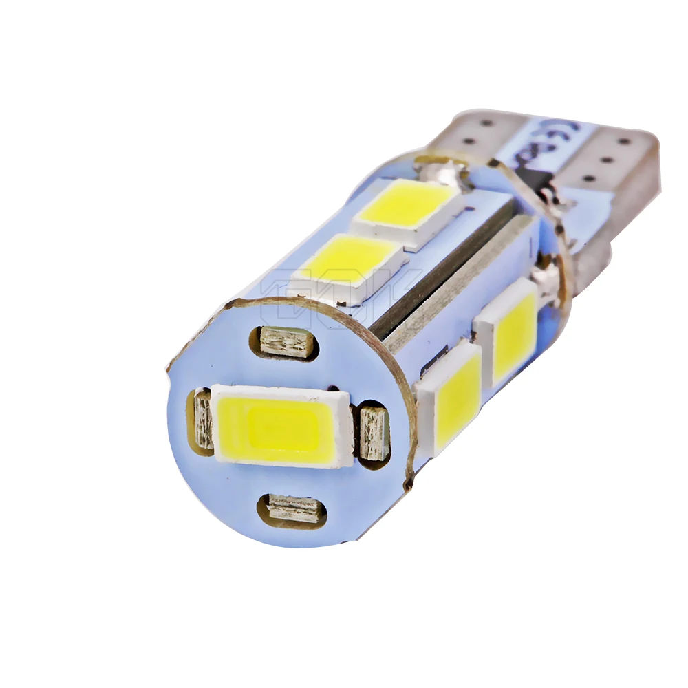 100 шт./лот T10 светодиодная стробоскопическая вспышка ing W5W 9SMD led 5630 5730 t10 9
