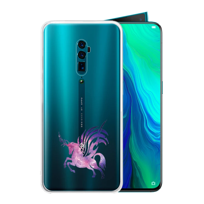 Soft Silicone Clear TPU Case for OPPO Reno 10x zoom Reno2 F 2 Z R17 R15 R11 Plus 9S R15X Ace K5 K3 K1 Cover | Мобильные телефоны и