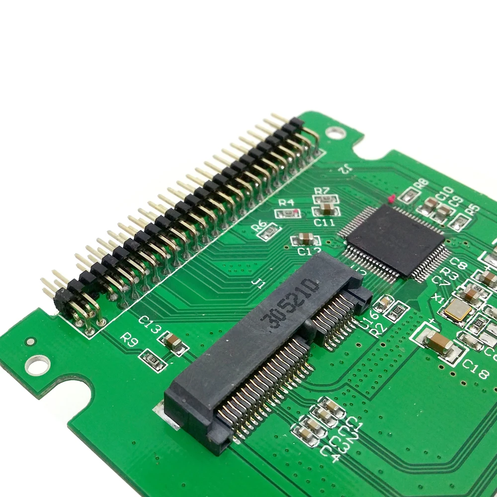 CY mSATA mini PCI-E SATA SSD до 2 5 дюймов IDE 44pin чехол для ноутбука жесткого диска корпус белого