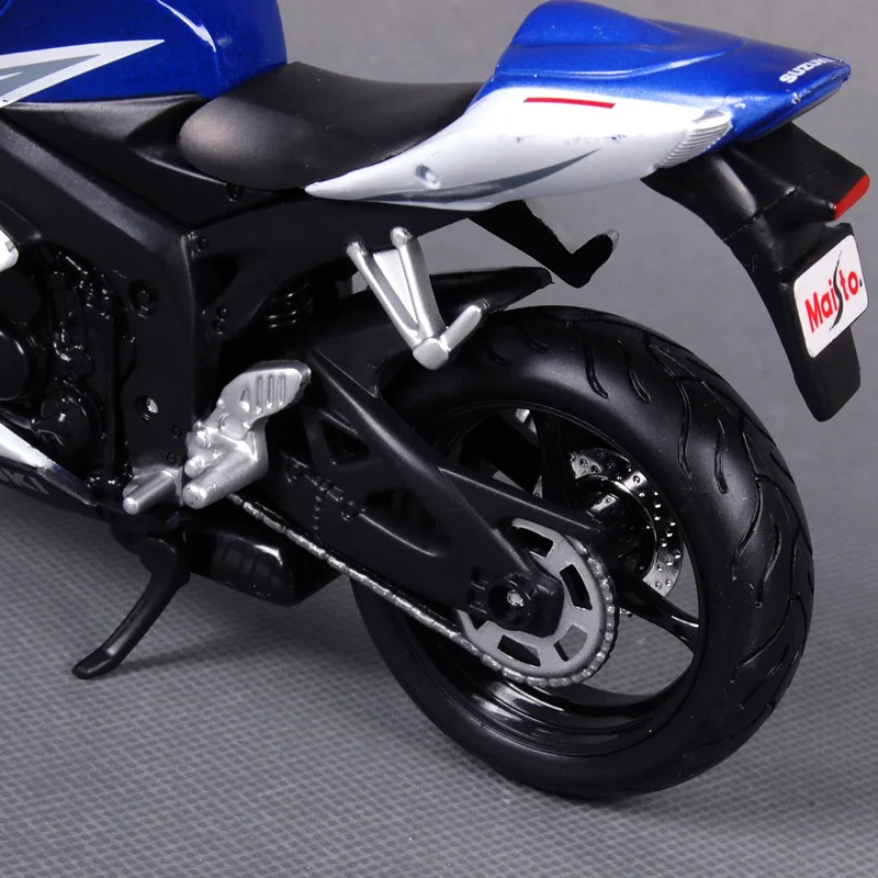 Мотоциклетная модель велосипеда Maisto 1:12 SUZUKI GSX R750 бесплатная доставка с номером