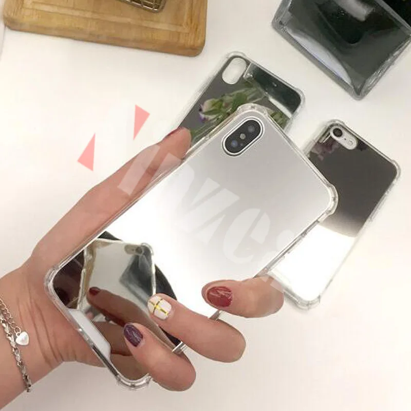 10 шт. sinzean для samsung S8/S9 Plus Note 8 зеркало ТПУ чехол для Galaxy S7 Edge/J3/J5/J7/A5/A7/J6/J2 Pro мягкий чехол