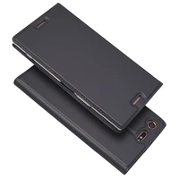 luxury leather magnetism cover case for sony xperia xz premium xz xz1 xz2 compact xz2 case cover flip wallet coque fundas etui