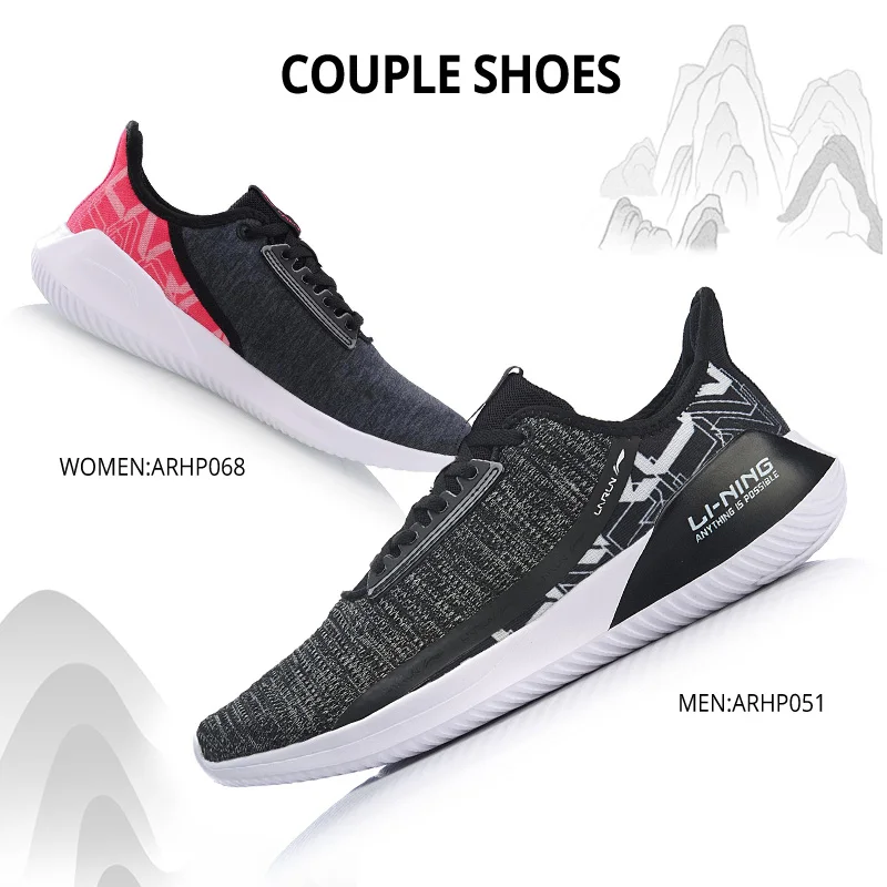 Li Ning/мужские кроссовки для бега на подушке ACE дышащие Спортивные с подкладкой из