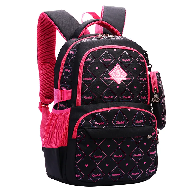 2019 New Suitable for 1-9 Grade School Backpacks Teen Girls 3 Size Large Capacity Travel Kids Backpack Children Chool Bags | Багаж и сумки
