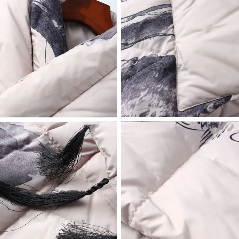 Новинка 2018 модная женская зимняя куртка женские пальто толстая теплая на белом