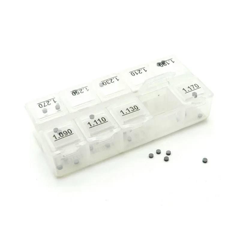 50PCS ERIKC B16 Size 1.08-1.17mm Gaskets Fuel Injector Nozzle Valve Washer Body Spacer Adjusting Shims for120 Series | Автомобили и