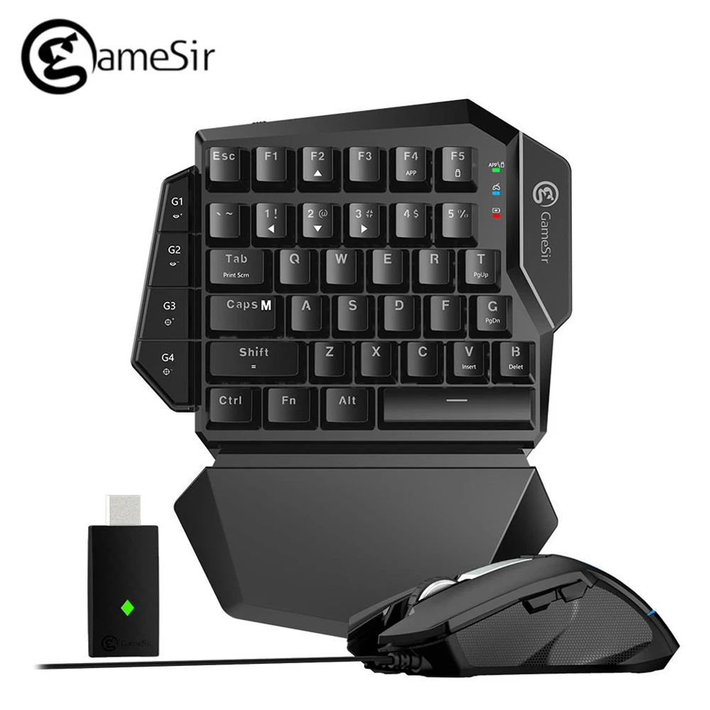 GameSir коврик VX AimSwitch с клавиатурой и мышью один комбо для всех консолей играть игры