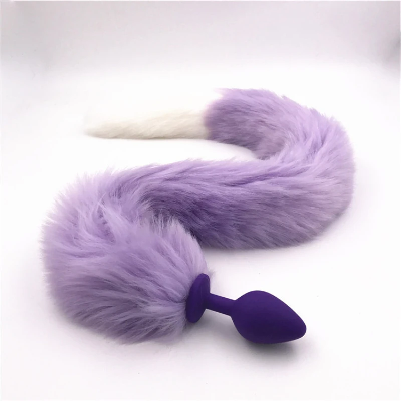 Anal Plug Tail Silicone Butt Stopper Erotic Toys Anus Dilator Sexy Romance Funny Tails Sex for Couples H8-1-119A | Красота и здоровье
