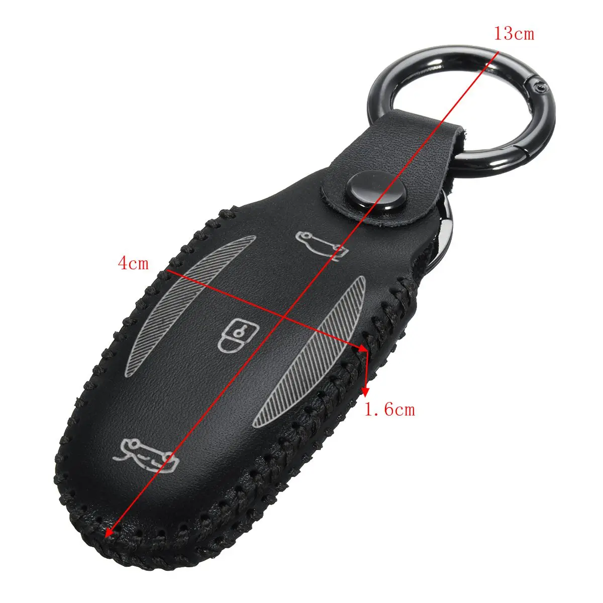 Чехол для ключей Tesla Model X Remote Fob чехол из искусственной кожи чехол-держатель |
