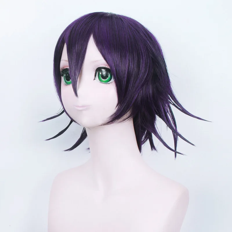 Парик из аниме Danganronpa V3: killy Harmony Oma Kokichi парик коротких волос для мужчин реквизит