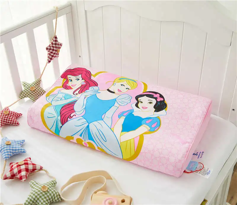 Подушки Disney для девочек постельное белье из латекса шеи украшение дома уход за