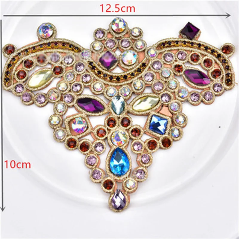 Украшения ремесла 1 шт пришить в чехол для одежды горный хрусталь отделка