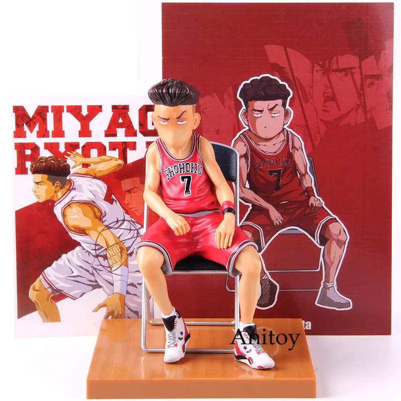A without retail box Slam Dunk Hanamichi Sakuragi Rukawa Kaede Mitsui Hisashi Акаги Такенори Miyagi Ryota фигурка Коллекционная модель игрушки - Цвет: A without retail box