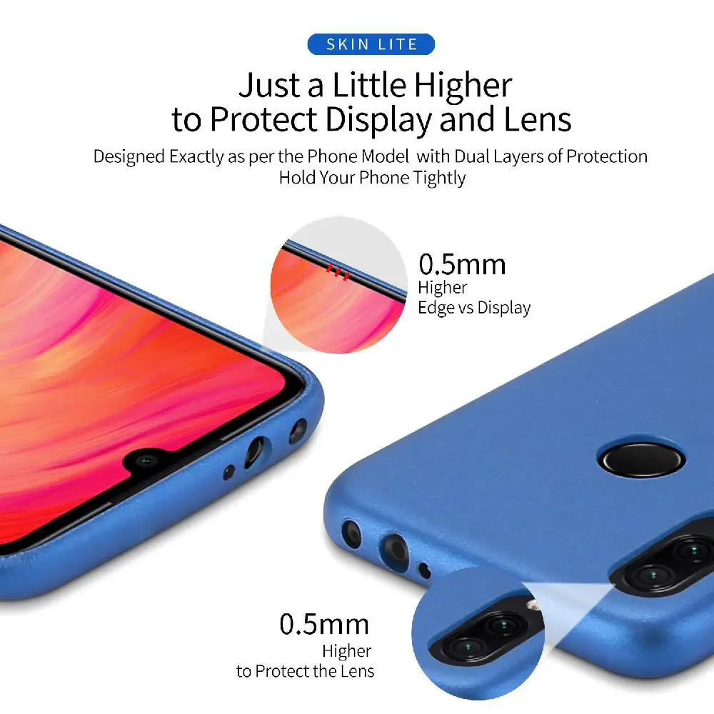Kuulee DUX DUCIS For Redmi 7/Y3 PU Leather Soft Case Shockproof Full Protection Phone Back Cover | Мобильные телефоны и