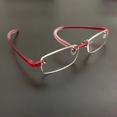 Модные очки для чтения JIAYU без оправы мужчин и женщин ультралегкие TR90