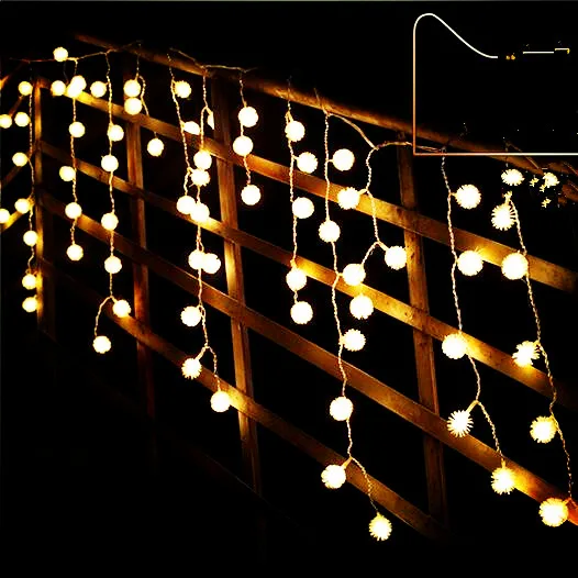 Новогодние 10x0 5 м светодиодные Рождественские огни гирлянды украшения