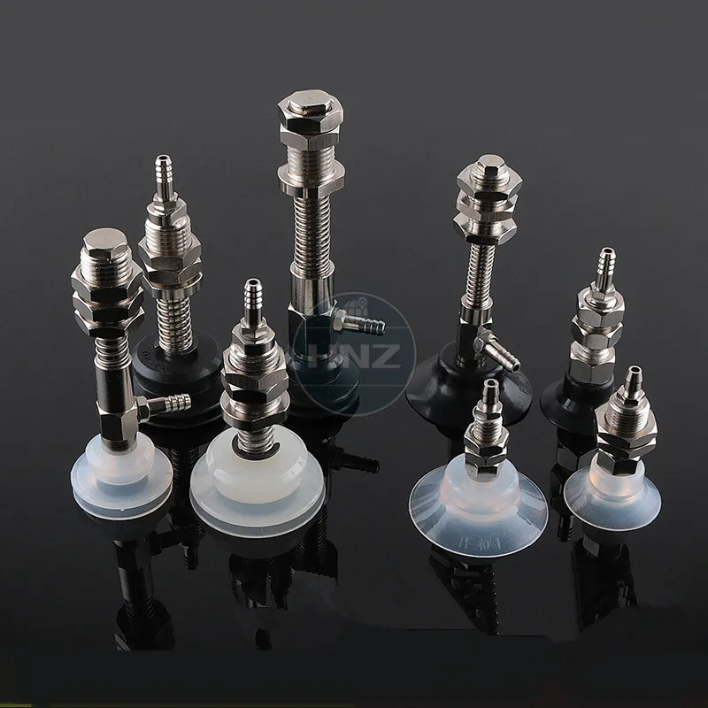 Flat Vacuum Pad NAPFTS/PFG20 25 30 35 40 Robot manipulator accessories Industrial vacuum sucker with locking fitting NBR/SI |