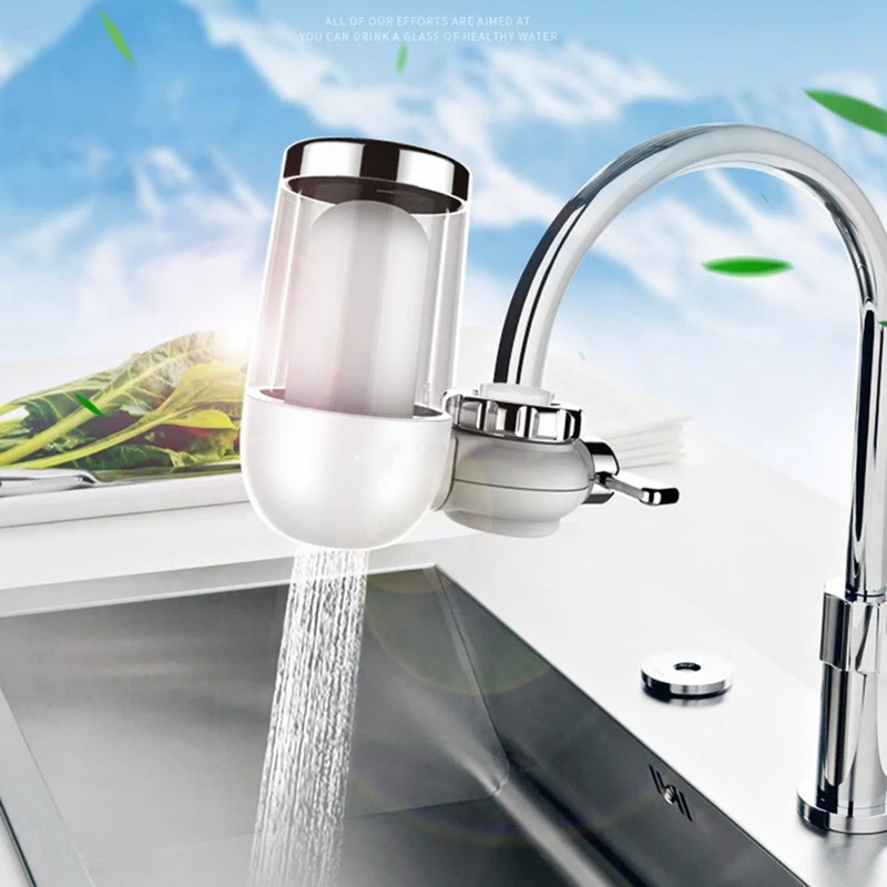Tap Water Purifier Kitchen Faucet Washable Ceramic Percolator Filter Rust Bacteria Removal Replacement | Бытовая техника