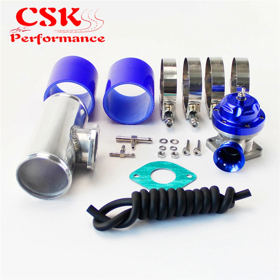 Регулируемый турбо выпускной клапан 30 PSI + тип RS 2 25 &quotкомплект адаптеров для