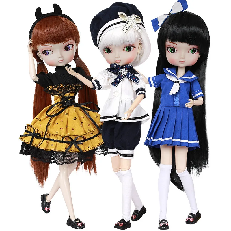 QMXD Новое поступление 12 14 дюймов модные куклы BBGirl фигурки SD BJD для девочек подарок