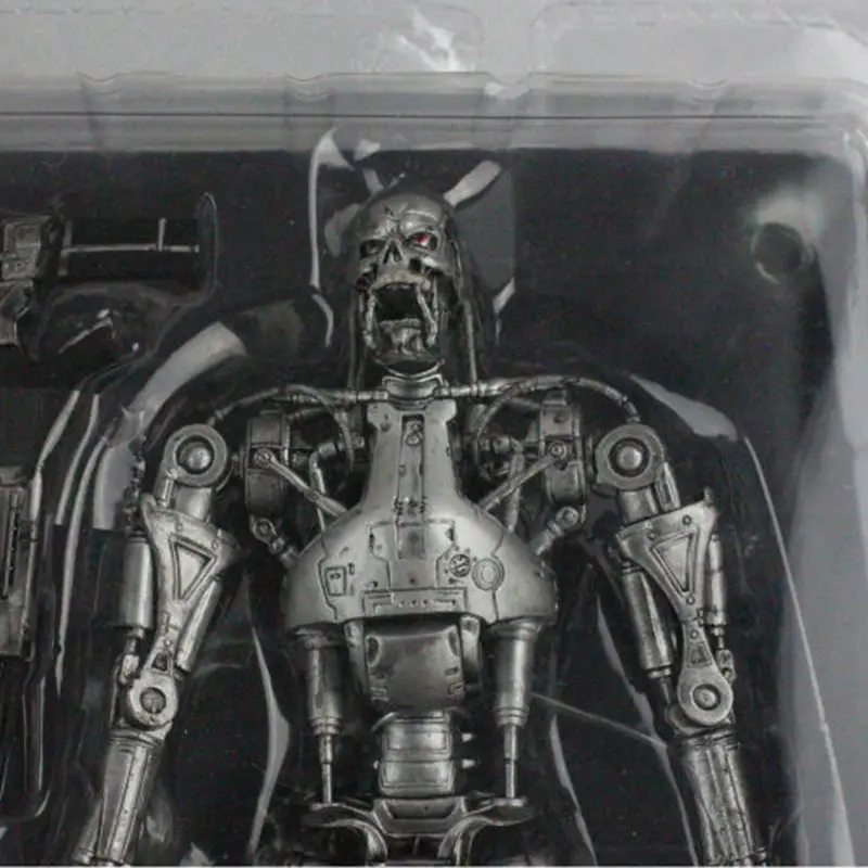 2 Styles The Terminator 18cm ENDOSKELETON Action Figure Robot Toys Collective With Box |