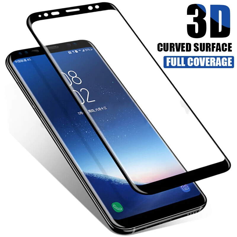 Plusme для Samsung S6 S7Edge Note8 3D полное покрытие Galaxy S8 S9 Plus Закаленное стекло пленка