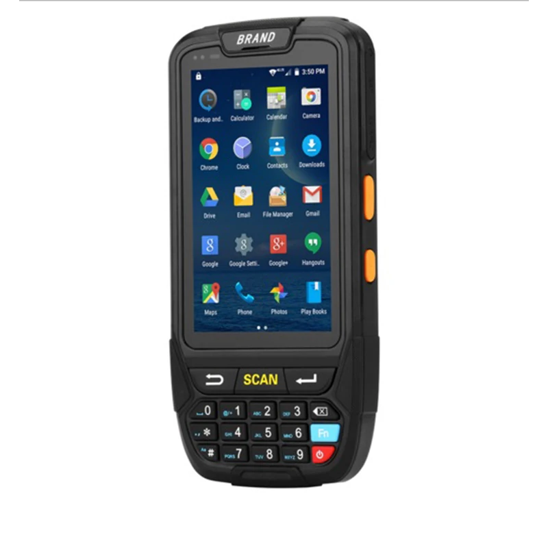 Android 7.0 PDA Handheld POS Terminal 4G Touch Screen 1D Barcode Scanner Wireless Wifi Bluetooth GPS Reader | Компьютеры и офис