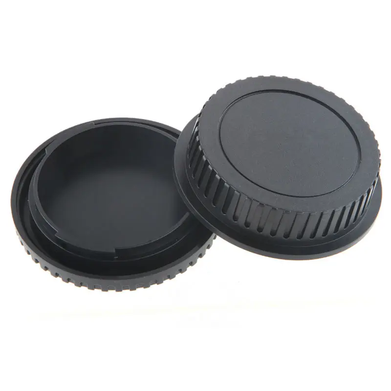 Крышка корпуса камеры + Задняя крышка объектива Защитная для 550D 600D 650D 700D 750D 760D 80D