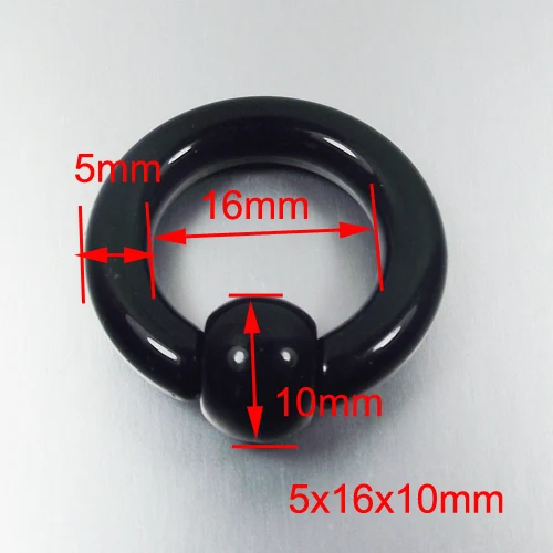 Большие акриловые пластиковые черные Заглушки для ушей 2 шт. заглушки кольца