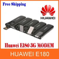lot of 10pcs free shipping original brand new unlocked huawei e180 modem pk e182ee1820 hsupahsdpa modem 7 25 76mbps 3g