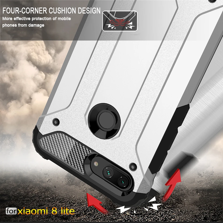 Phone Case For Xiaomi redmi Note 7 Luxury Armor Cover note 6 Pro 6A 5 Coque mi max 3 mix Fundas |