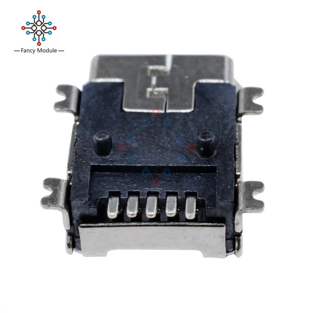 20 шт. мини USB SMD 5 контактный гнездовой разъем Mini B|plug connector|plug socket connectorplug l |