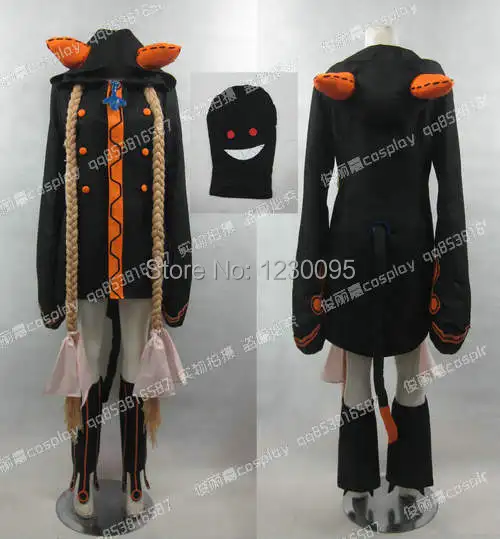 Блестящий костюм для косплея Taokaka из аниме каймитти с париками |