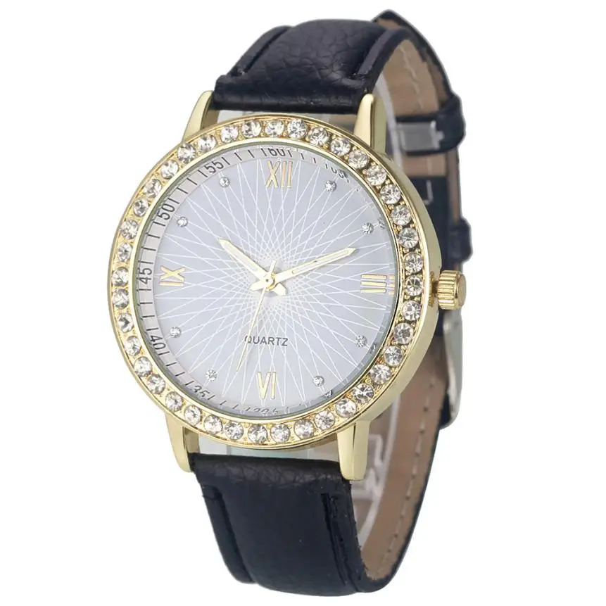 Lxury золотые часы женские со стразами дамские Модные кварцевые Reloj Mujer Relogio Feminino