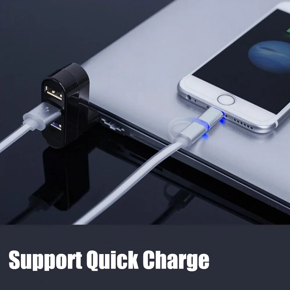 3-портовый usb-хаб 2 0 + 3 USB высокоскоростной разветвитель Вращающийся адаптер